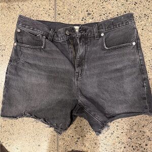 Madewell Gray Denim Shorts